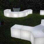 mobiliers lumineux soirée
