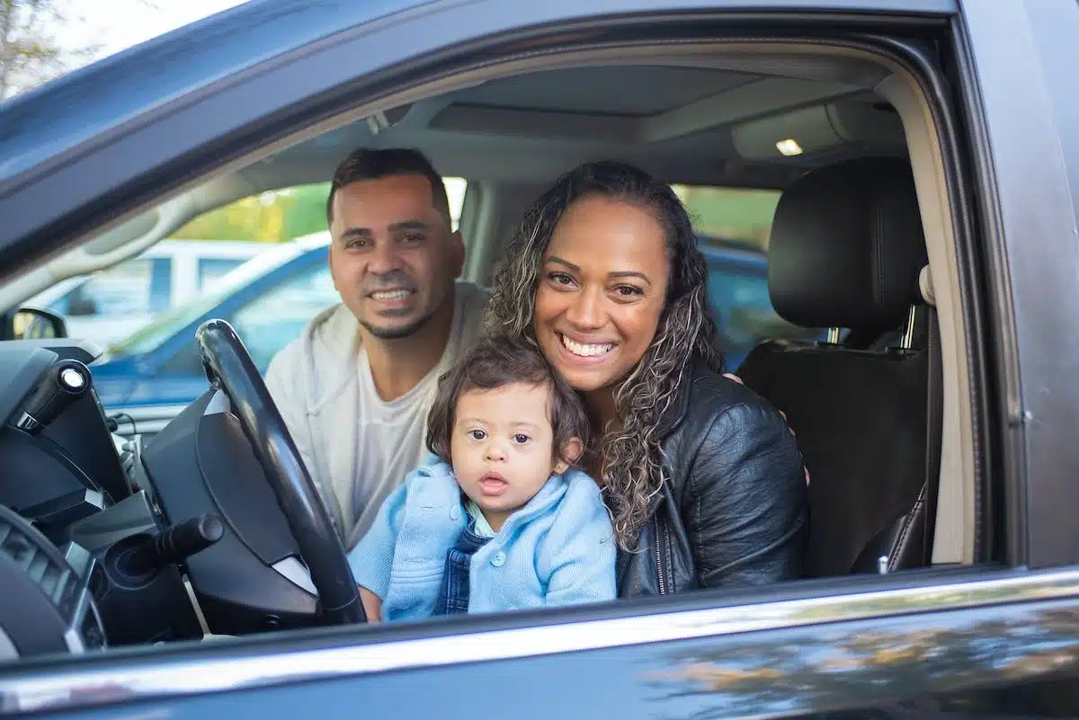 famille  voiture