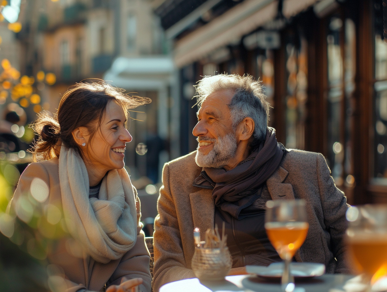 richard caillat et son épouse : un coup d œil sur leur vie - couple heureux
