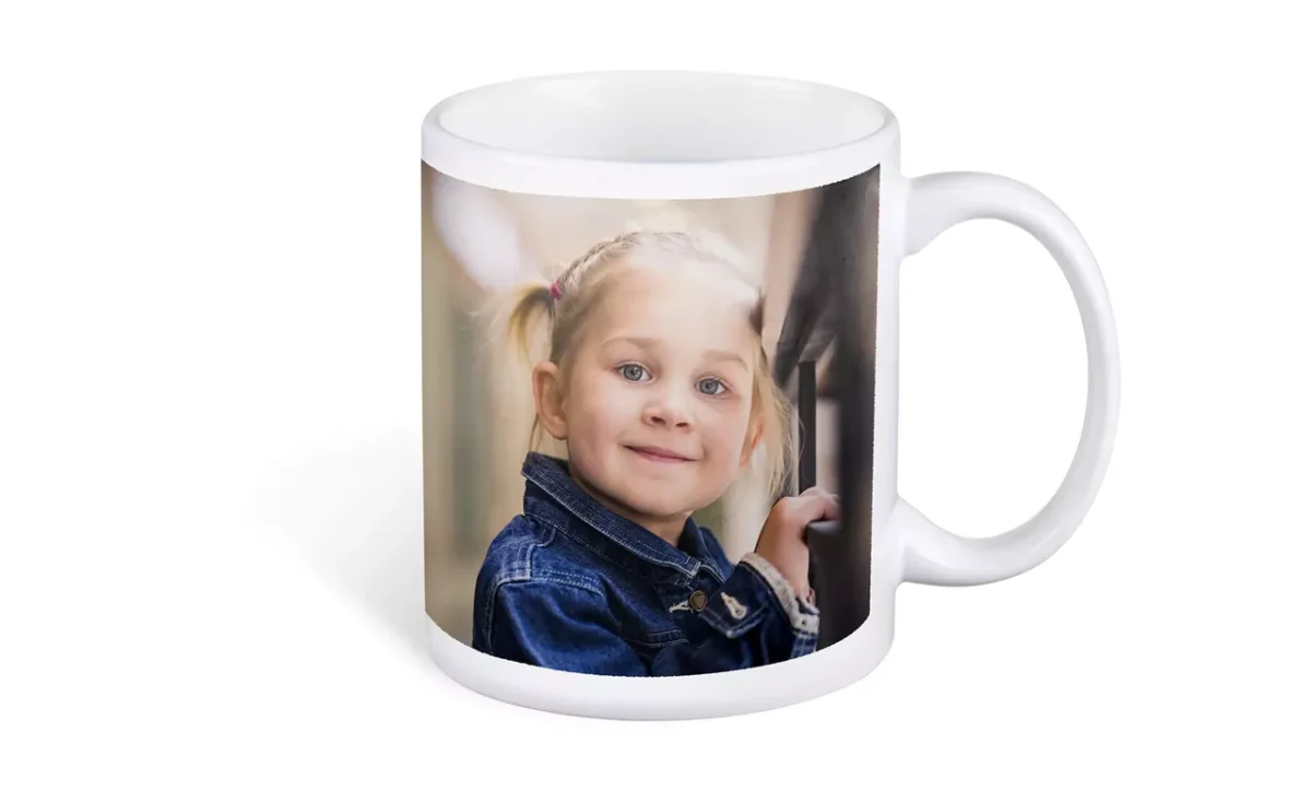 mug personnalisé avec une photo d'enfant