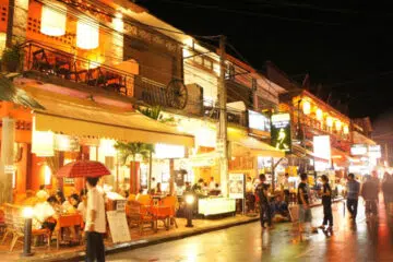 marché Laos capitale