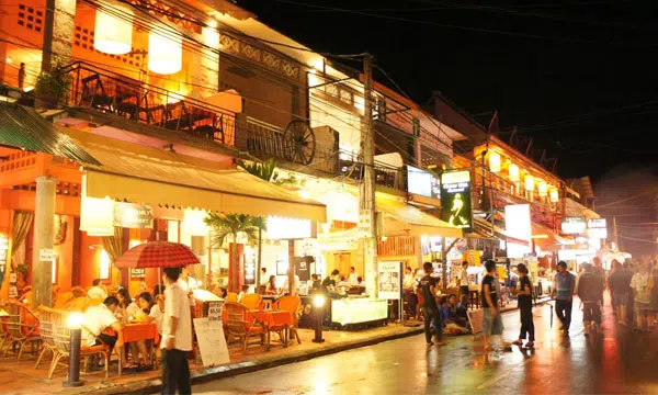 marché Laos capitale