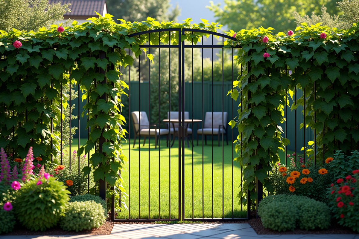 clôture jardin