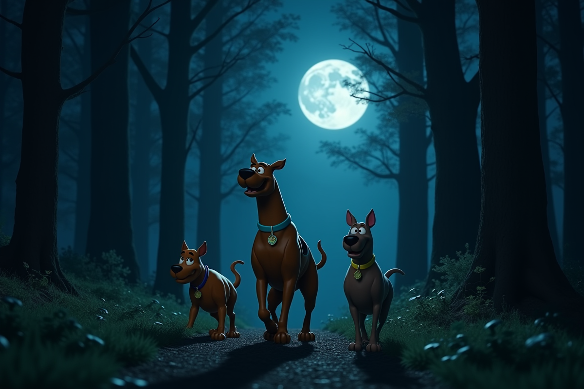 scooby courageux