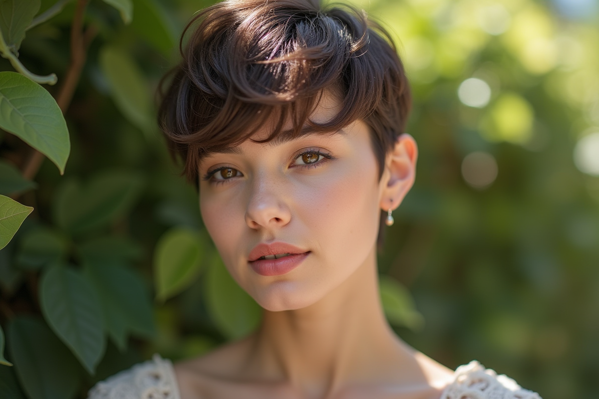 coiffure dégradée