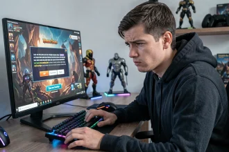 Joueur frustré face à une erreur de connexion sur un MMORPG comme Dofus avec Wukang et Wukin