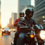 taxi moto en ville