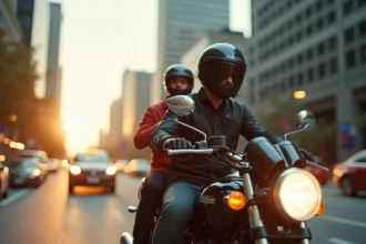 taxi moto en ville